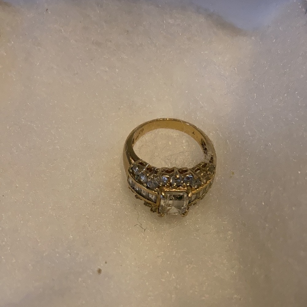 Princess cut 925 Ring.